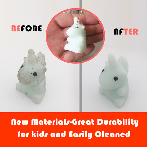 4-pack Stressbollar Katter Squishies Mini Kattklämma Leksaker Stress