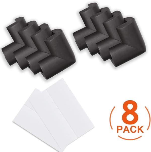 [8-pack] Bordhörnsskydd, Mjukt Skumhörnskydd för Bebis