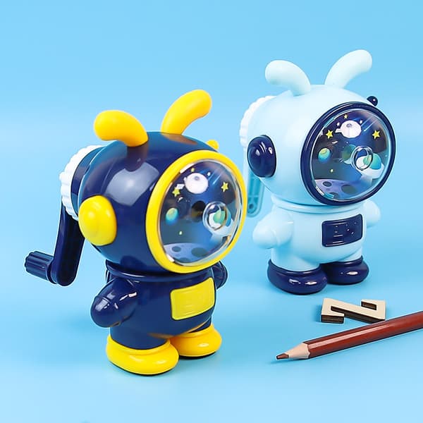 Space Rabbit Blyantspidser 1 stk Tilfældig Farve Blyantspidser m