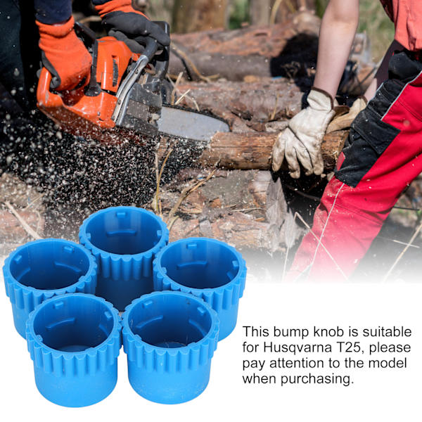 Husqvarna Gräsmatteutrustning Reservdelar Bump Knobs T25 Trimmerhuvud Tillbehör ABS Hög Noggrannhet Långvarig (5 ST)