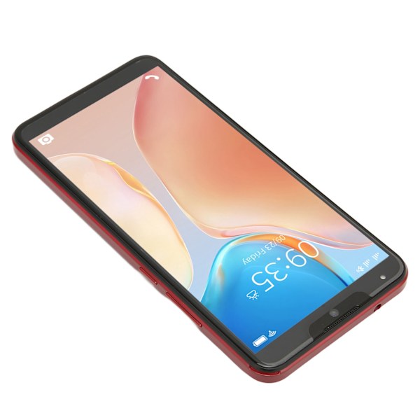 I13 Pro 6.0 Tum HD IPS Skärm Smartphone 1GB RAM 8GB ROM Olåst Mobiltelefon 3G för Android 10 100‑240V Maximalt Stöd 64G Micro Minneskort Röd