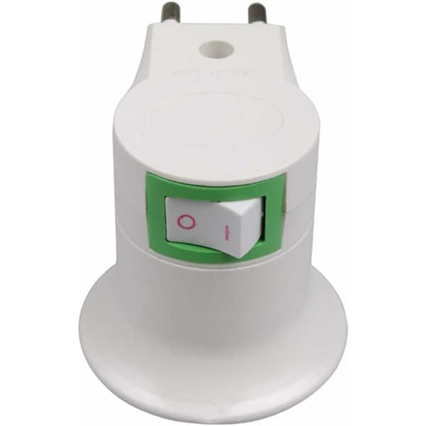 LED-lamppu E27 urosliitäntä EU-pistoke-adapteri muuntaja lampulle