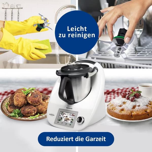 Foodprocessor-tilbehør: Blender- og kødhakker-erstatningsblade til Thermomix™ 5/TM6