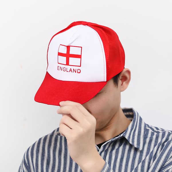 VM-landslagets baseballkeps - Supporter solhatt - England