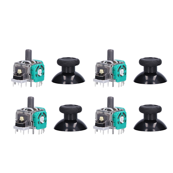 QM21070961 4-pack Analog Joystick Ersättningsreparationsverktygssats Hållbara Kontroller Ersättningsdelar för Xbox One