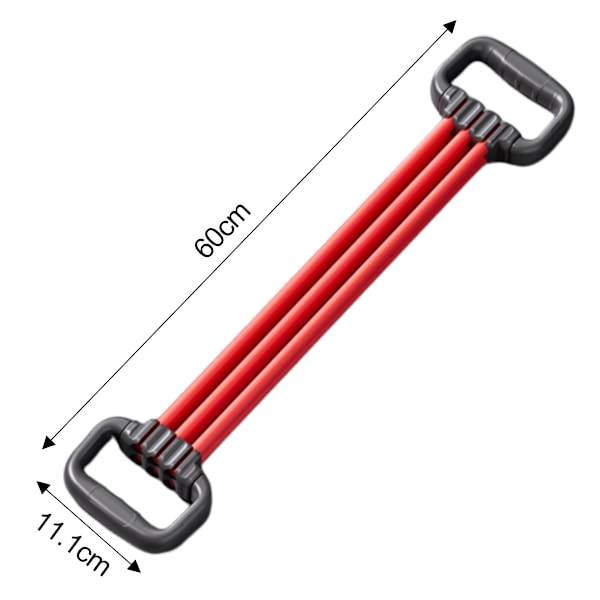 Motståndsband, Arm Rygg Axel Träning Elastiskt Rep Stretch Fitnessband, Fot, Ben, Handsträckare, Armtränare för Yoga Pilates Stretching red