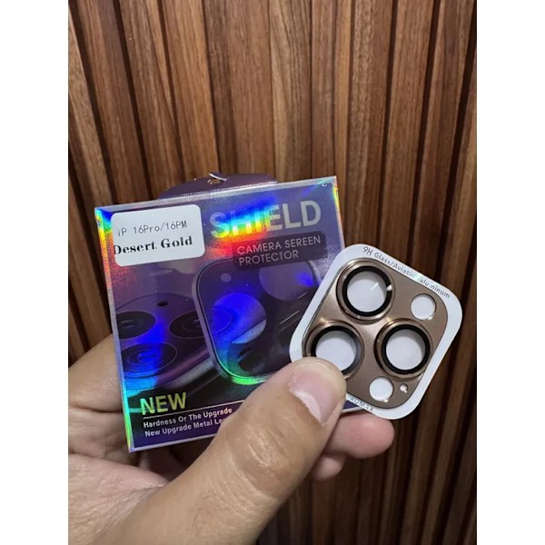 Mica Protector Kameralins för iPhone 16 Pro Max och 16 Pro Glas Pamolo