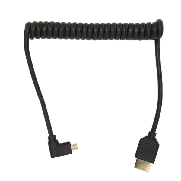 Audio Return Channel, Micro HDMI - HDMI -sovitin, kierrekaapeli, suorakulmainen liitin, 8K 48 Gbps HD Multimedia Interface, Plug and Play