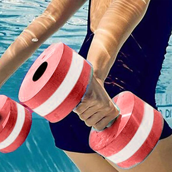 Vattengympa hantlar vattenaerobics träning 2PCS skum