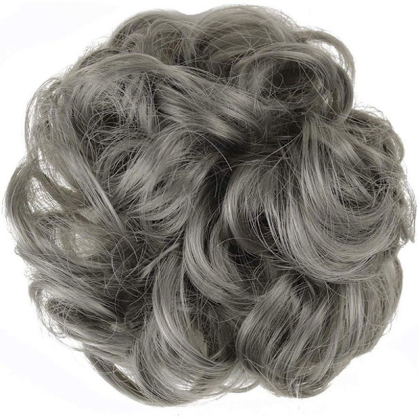 Scrunchie Löshår / Hårband / Hårmunk - Grå grå one size
