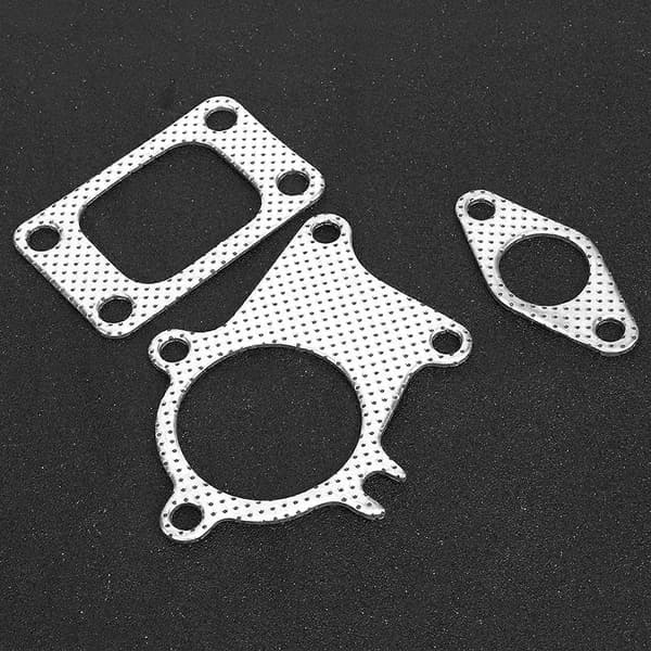 38mm/1.5in packning 5-bult Downpipe Combo Kit Passar för T3/T4 Turbo