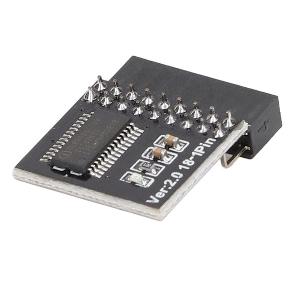TPM2.0 Säkerhetsmodul, Krypteringssäkerhetsmodul TPM2.0 Fristående Krypteringsprocessor för ASROCK Moderkort Kompatibel med WIN11 Stöder DDR4