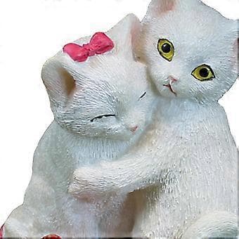 Nyhed Par Killing Figur Miniature Kat Figur til Valentinsgave()
