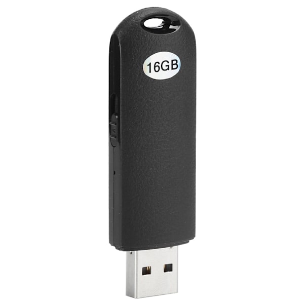 Q62 USB-minne Röstinspelare Hög Definition Brusreducering Bil MP3-spelare Inspelningspenna 16GB