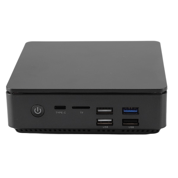 Mini PC 4GB RAM 64GB ROM Z8350 CPU RGB Trådbunden WIFI Trådlös Anslutning Mini Stationär Dator för Windows10 100‑240V EU-kontakt