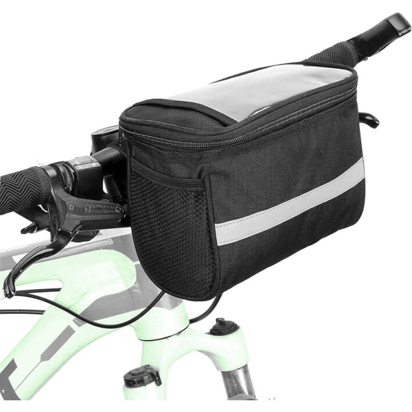 Bushwhacker® Waco Black - Cykelstyre och sadelväska för cykling