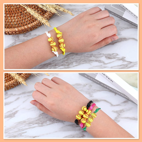 10 stycken Inspirerande Sportboll Armband Sport Jul