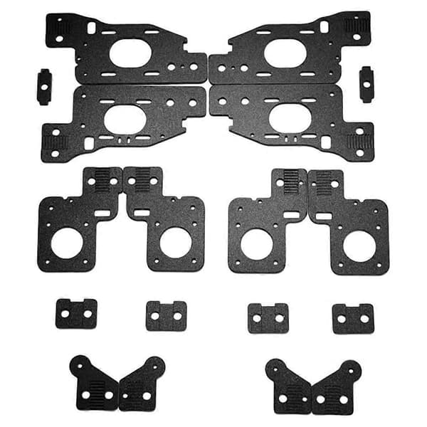 Til Voron2.4 R1/R2 aluminiumslegering Corexy strukturkit med isolationssøjle 3D-printertilbehør