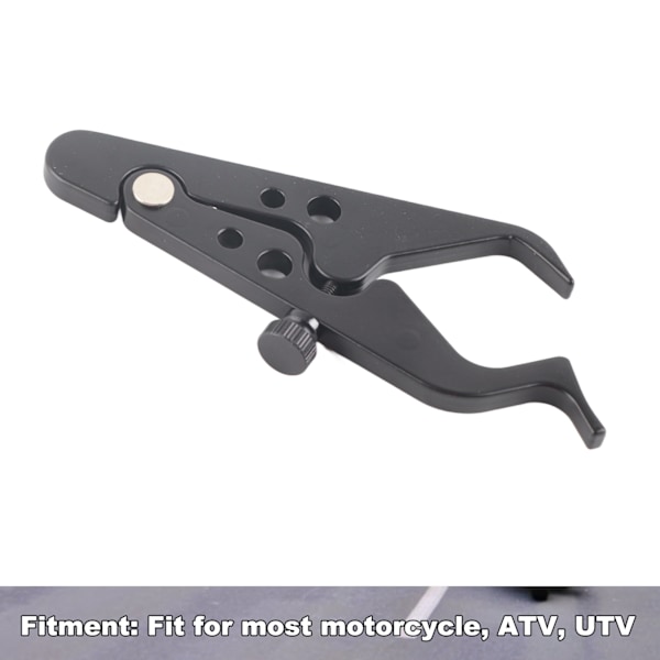 Motorcykel Gasreglage Lås Universal Farthållare Anti-trötthet Gasreglage Assist Hållbar Aluminiumlegering Enkel Installation Silikon Greppband För De Flesta