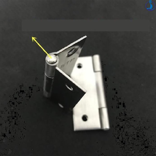 10 stk. rustfrit stål hjem møbel hardware dørhængsel lang 56c