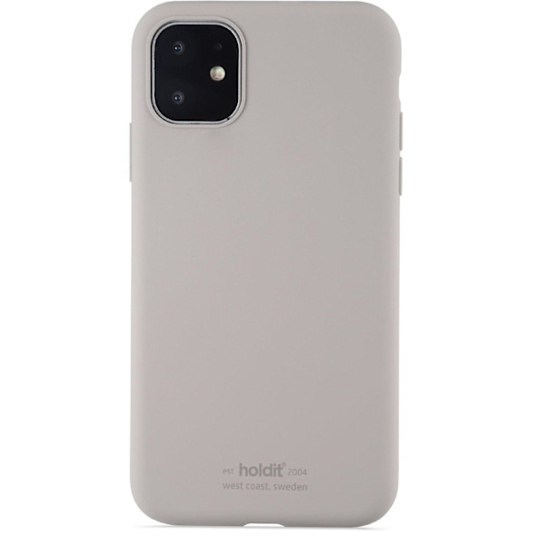 iPhone 11/XR - holdit Mobilskal Silikon - Taupe Taupe