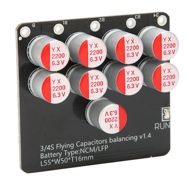 5-strängars litiumbatteri aktiv equalizer 2,2V till 4,5V universell aktiv equalizer-balanserare NCM LFP batteri equalizer