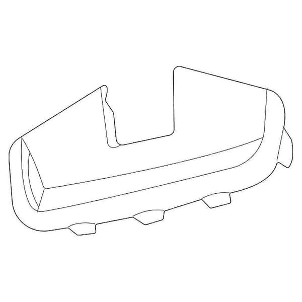 51118077070 Høyre frontfangergrill, pyntelist, tåkelys, pyntpanel for 4-serie G22 G23