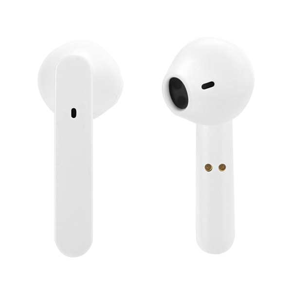 R8 True Wireless TWS Bluetooth Hörlurar Binaural Halv In-Ear Spel Sport Löpning Hörlurar Vit
