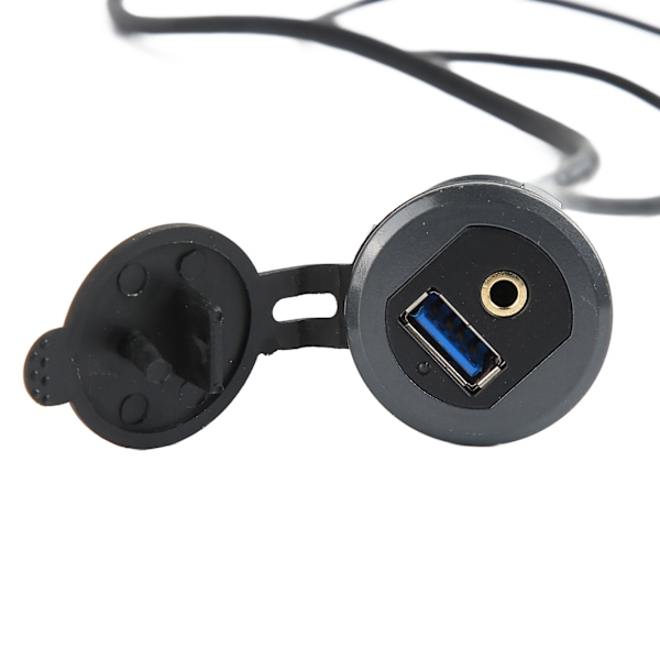 USB Dash Monteringsadapter För Fordonspanel Vattentät Funktion Snabb Överföring Med LED-indikator Och Full Profil Installationsfäste Multi Användning