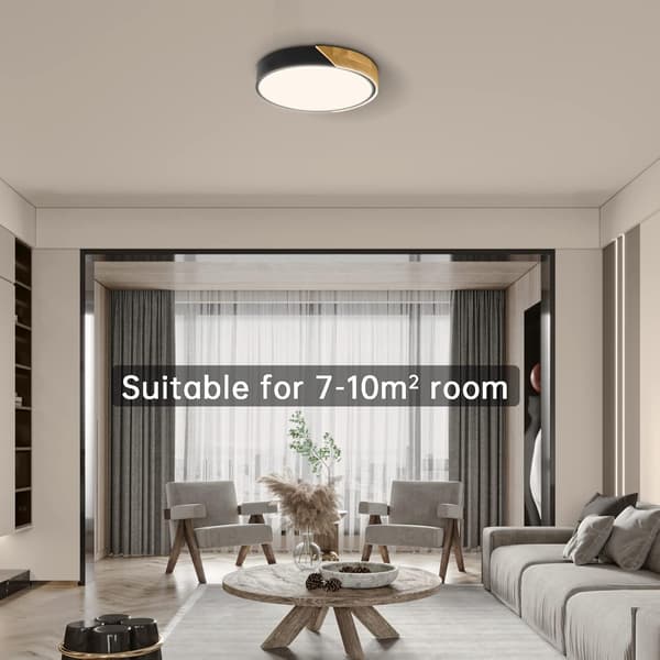 LED Loftlampe 24W 2400LM Moderne Rund LED Loftlampe Neutr