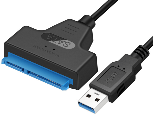 USB-SATA-sovitinjohto 2,5 tuuman SSD/HDD-asemille, Ulkoinen SATA