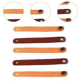 5 st Gitarrhuvudband Gitarrhalsbandsremknapp för akustiska gitarrer()