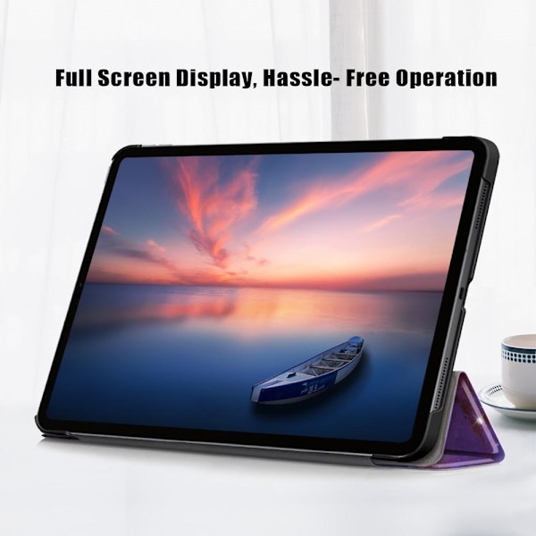 iPad Pro 11" 2021/2020/2018 Slim fit tri-fold fodral - Space multifärg