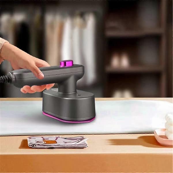 Reisesteamer Mini Strykejern for Klær Bærbart Mini Strykemaskin Klesdamper for Hjem EU-plugg-A