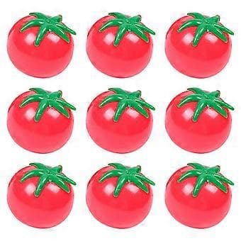Barnleksaker Kläm Tomat Squishy Bollar Stress Relief Fidget Leksak