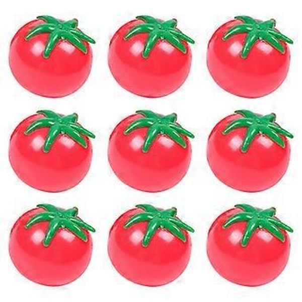 Børnelegetøj Klem Tomat Squishy Bolde Stress Relief Fidget Legetøj