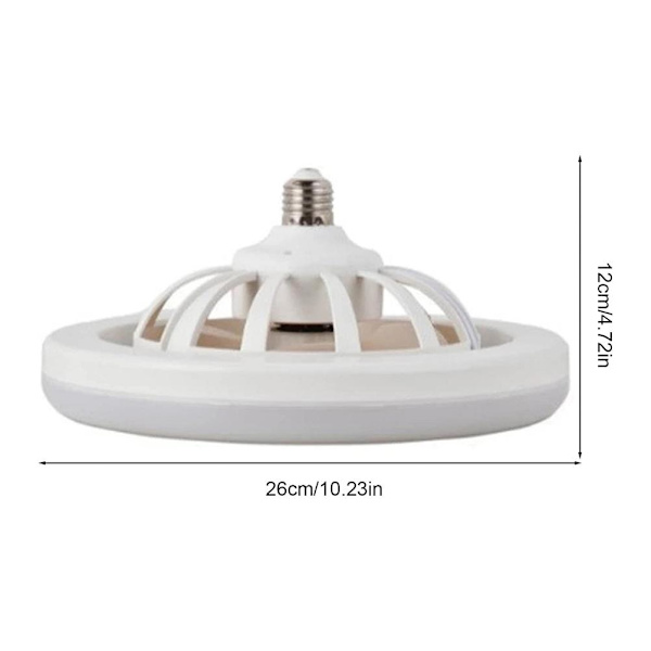 Takfläktar med belysning 30W dimbar fläktlampa modern smart