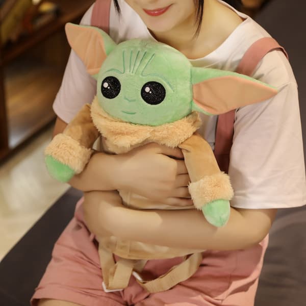 Baby Yoda plysdyr, 30 cm