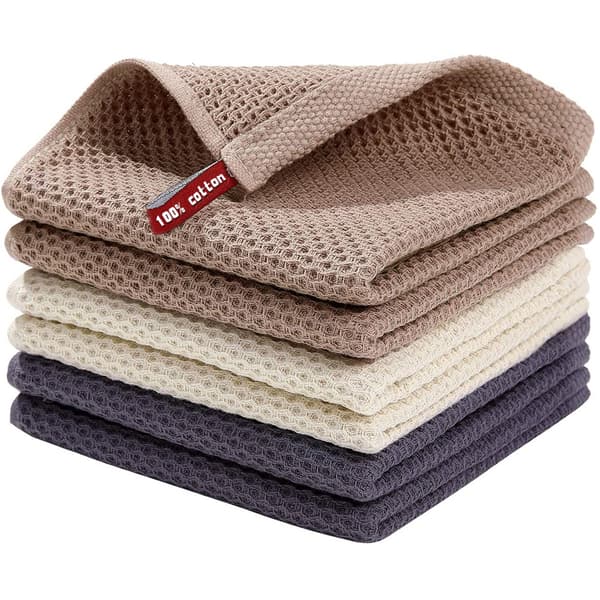4 kpl Keittiöpyyhkeitä 34*34cm Harmaa