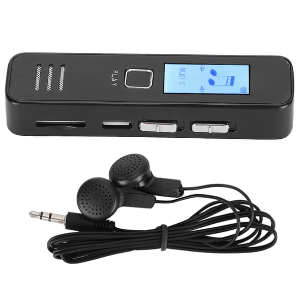 Profesjonell USB-opptakspenn Mini stemmeopptaker MP3-lydavspiller med skjerm