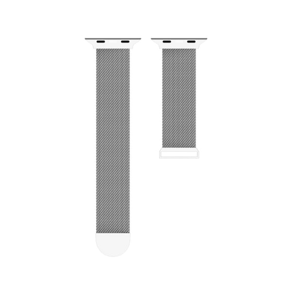 Apple Watch 42 / 44 mm Milanese Loop Metall Armband Silver