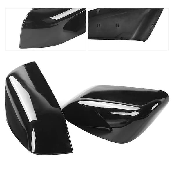 2 stk. speildeksler i blank svart, passer til Land Rover Range Rover Sport/LR2/LR4