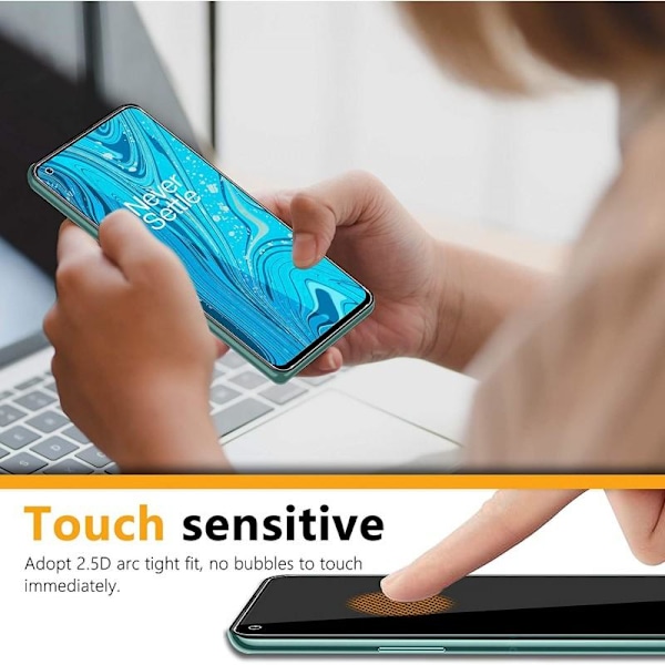 2-PACK OnePlus 9 Härdat glas 0.26mm 2.5D 9H Transparent