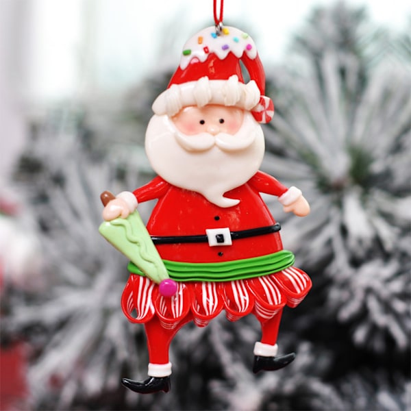 Xmas Tree Hanging chrismtas Doll Santa Claus with Christmas