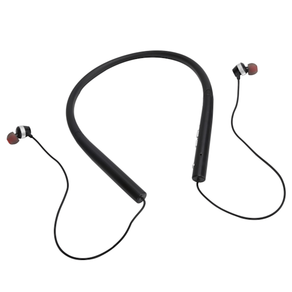 VJ751 Nackbands Bluetooth Sport Hörlurar Anti-Fall Smart Headset Lämplig för Träning Svart
