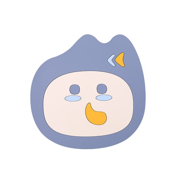 Silikonunderlegg, 5 stk silikongummiunderlegg Silikonunderlegg