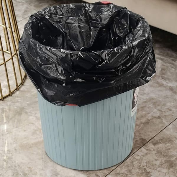 150 stycken 45*50cmL dragsnöre soptunnor för sovrum badrum svart