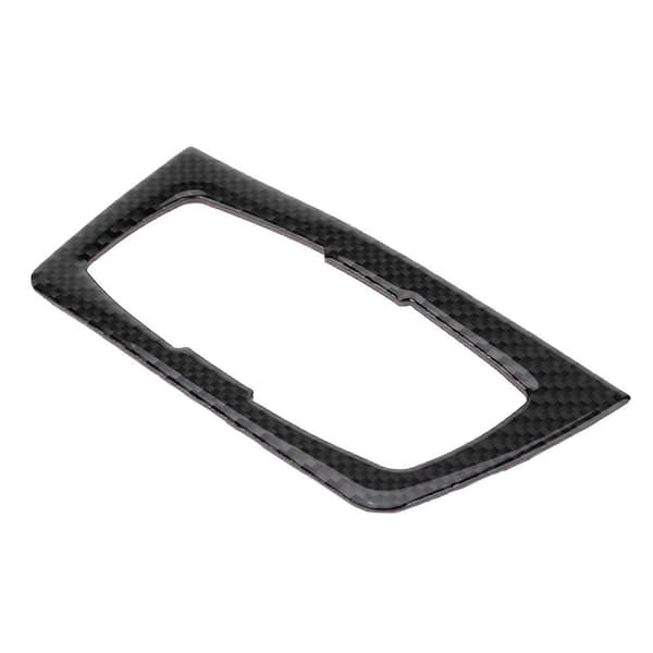 Karbonfiber Bil Interiør Senter Frontlys Bryter Ramme Deksel Trim for F30/34