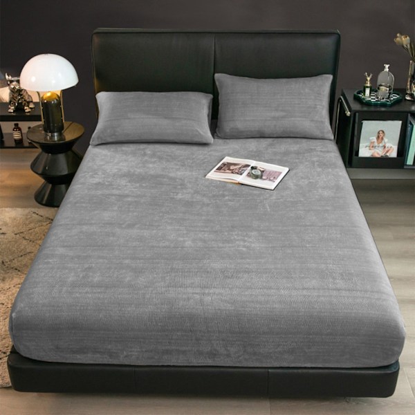 Extra Mjuk Sammet Plysch Queen Micro Fleece Lakanset för Hemmet | Deluxe Microplush Noppfria Lakan, Djup Ficka | Lyxig Sherpa Velvet Luxe Kollektion