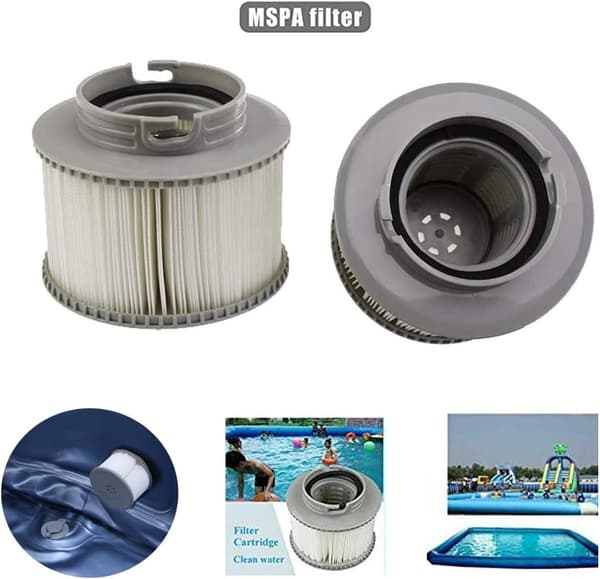 2 st MSPA FD2089 Spa Filterpatron, Poolfilterpatron